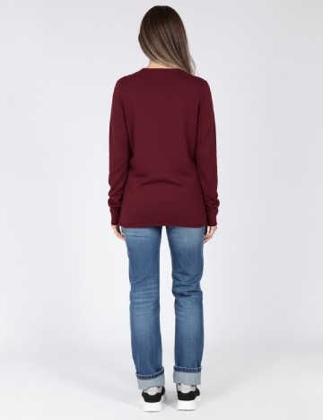 Bluza Bershka, pruna