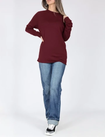 Bluza Bershka, pruna