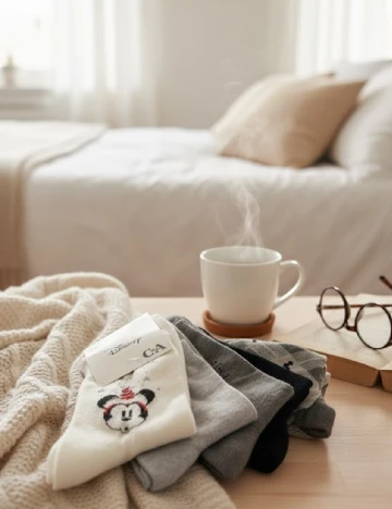 Set sosete 5 perechi C&A, mix culori