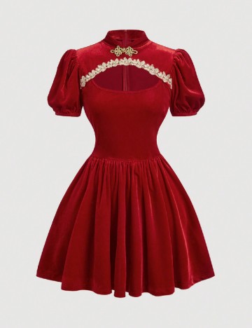 
						Rochie scurta SHEIN, rosu