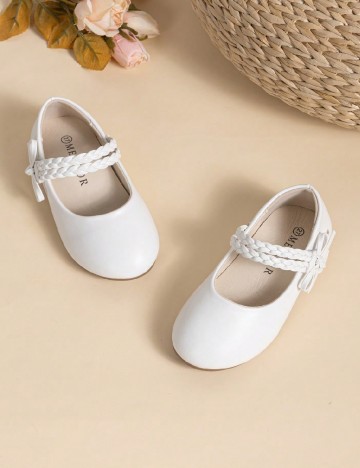 Pantofi Shein Kids, alb
