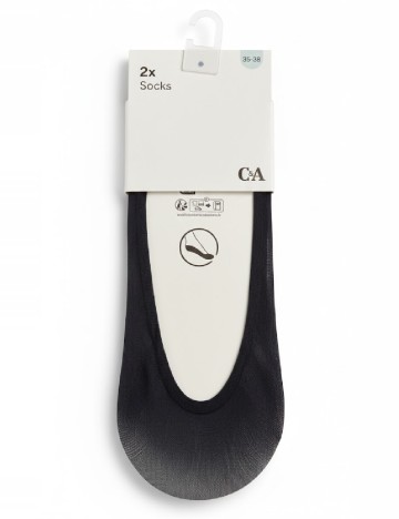 
						Set sosete 2 perechi C&A, negru