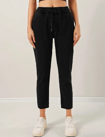 Pantaloni SHEIN, negru