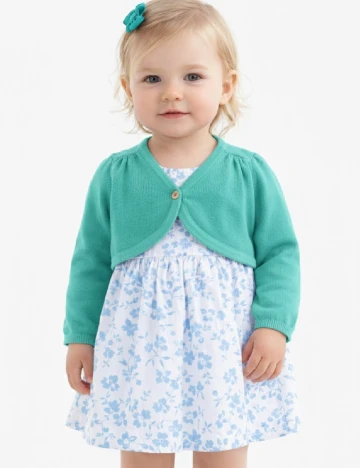 Bolero Zara, turcoaz