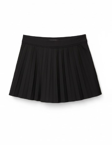 Fusta Zara, negru