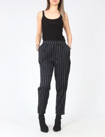 Pantaloni Pull&Bear, negru