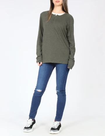 Bluza Bershka, verde