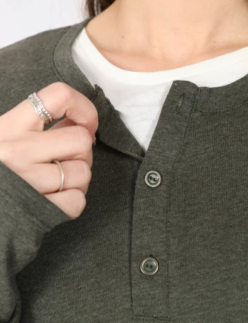 Bluza Bershka, verde