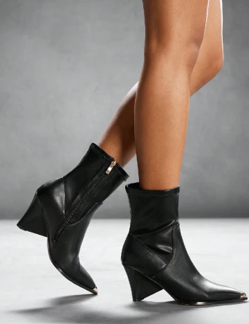 Botine Cuccoo, negru