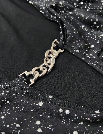 Rochie medie SHEIN CURVE, negru