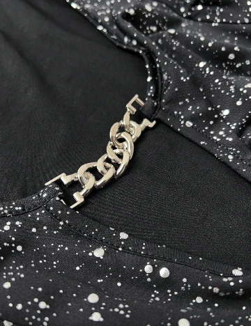 Rochie medie SHEIN CURVE, negru