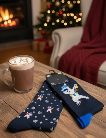 Set sosete 2 perechi C&A, bleumarin