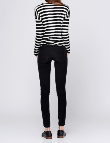 Pantaloni Pull&Bear, negru