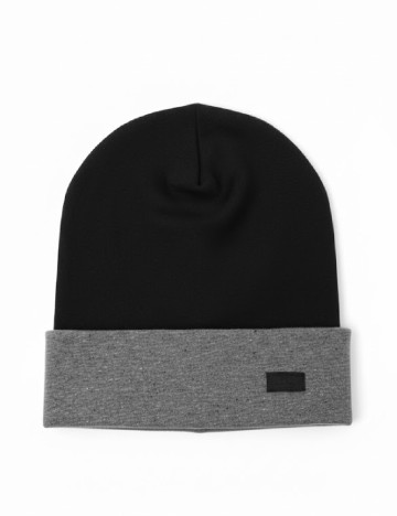 
						Caciula Bershka, gri