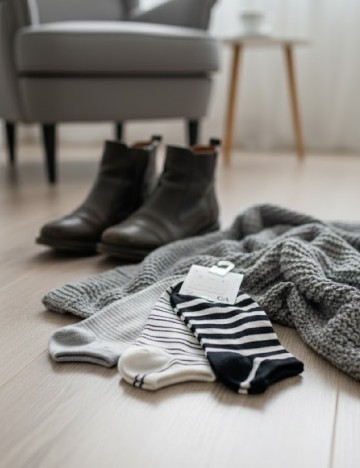 Set sosete 3 perechi C&A, mix culori