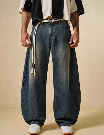 Blugi Romwe, albastru