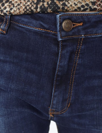 Blugi Bershka, albastru