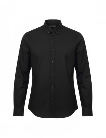 
						Camasa Bershka, negru