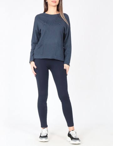 
						Colanti Bershka, albastru