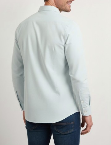 Camasa Bershka, verde deschis