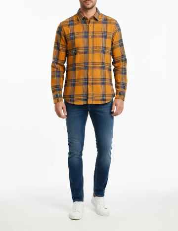 Camasa Pull&Bear, mustar