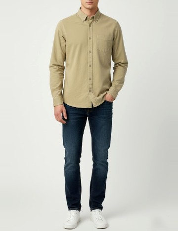 
						Camasa Pull&Bear, maro deschis