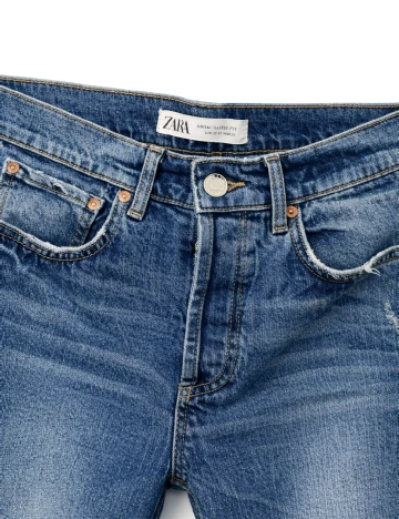 Blugi Zara, albastru