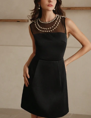 Rochie scurta Anewsta, negru