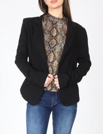 Sacou Bershka, negru