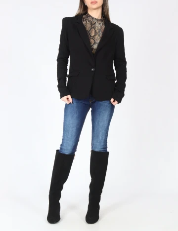 Sacou Bershka, negru