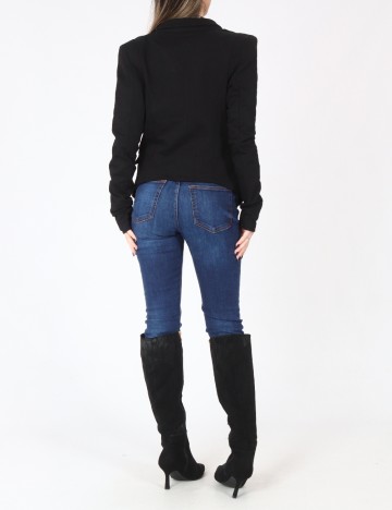 Sacou Bershka, negru