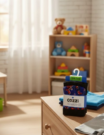 
						Set Boxeri 2 perechi Cozzi, mix culori