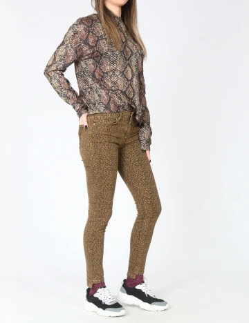 Blugi Zara, animal print