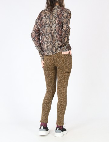Blugi Zara, animal print