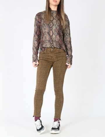 Blugi Zara, animal print