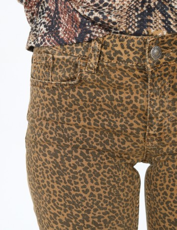 Blugi Zara, animal print
