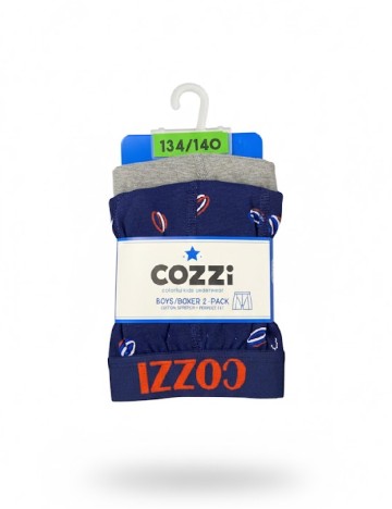 
						Set Boxeri 2 perechi Cozzi, mix culori