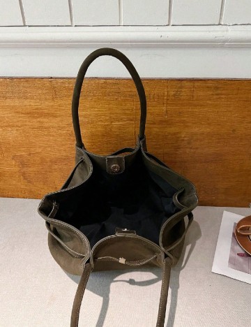 Geanta SHEIN, verde inchis