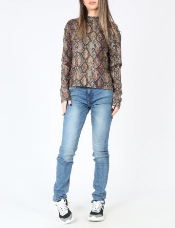 Blugi Bershka, albastru