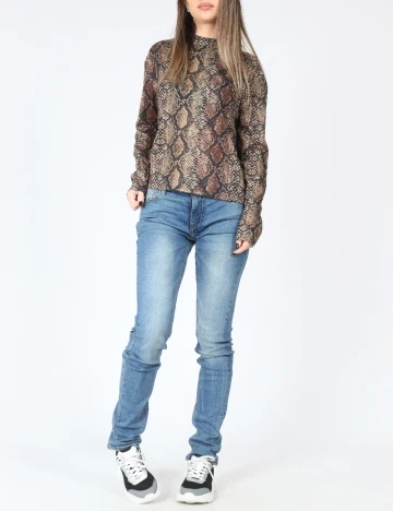 Blugi Bershka, albastru