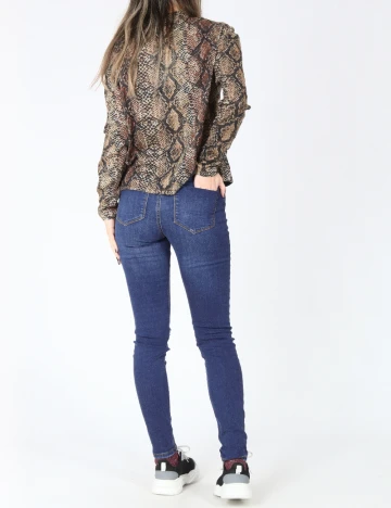 Blugi Bershka, albastru