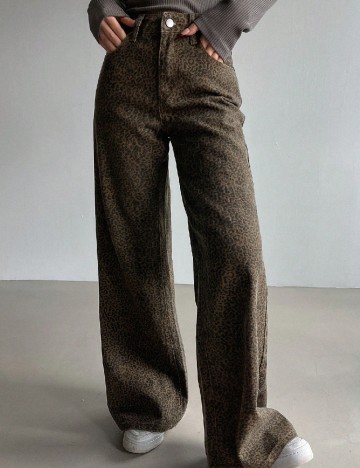 
						Blugi Dazy, animal print