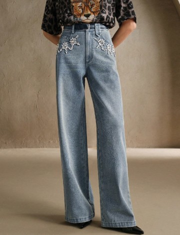 
						Blugi Anewsta, albastru