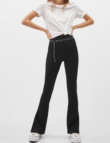 
						Pantaloni Bershka, negru