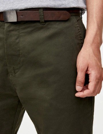 Pantaloni Pull&Bear, verde