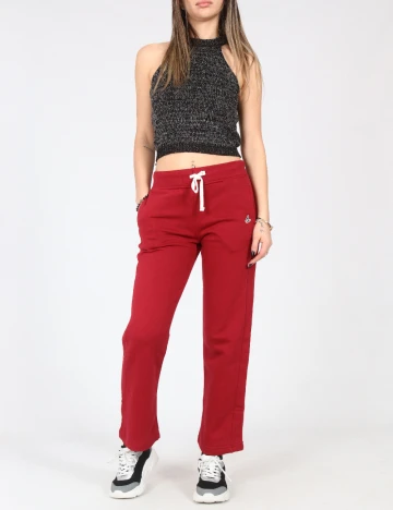 Pantaloni Zara, rosu