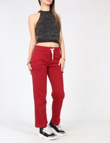 Pantaloni Zara, rosu