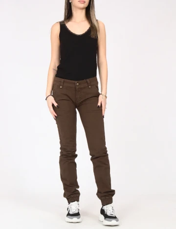 Pantaloni Bershka, kaki