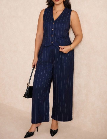 
						Compleu SHEIN CURVE, bleumarin