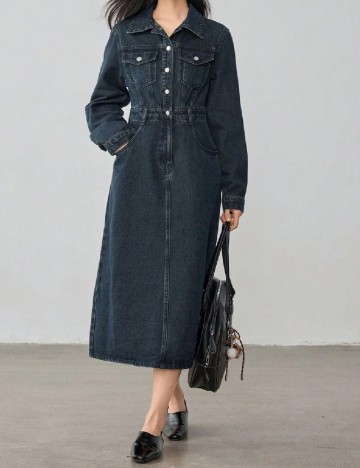 
						Rochie medie Dazy, albastru